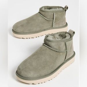 Ugg Ultra Mini Boots in Burnt Olive
